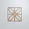 Ekena Millwork Medium Swansea Decorative Fretwork Wood Wall Panels, Red Oak, 15 3/8"W x 15 3/8"H x 3/8"T WALW16X16X0375SWNRO - alternate 4
